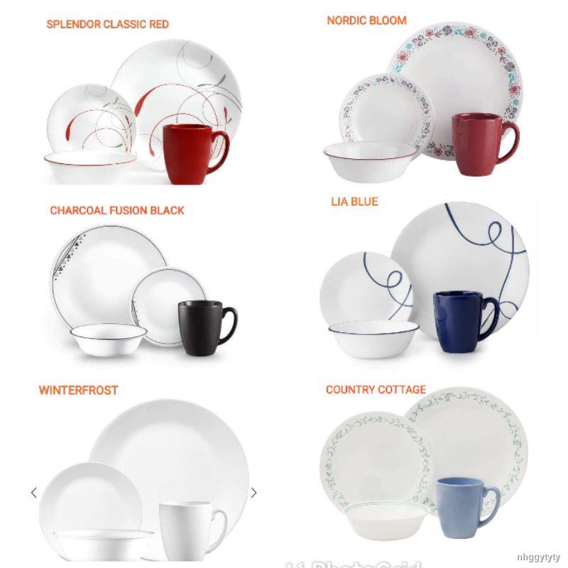 CORELLE CLASSIC COLLECTIONS 16PIECE DINNERWARE SET Shopee Philippines