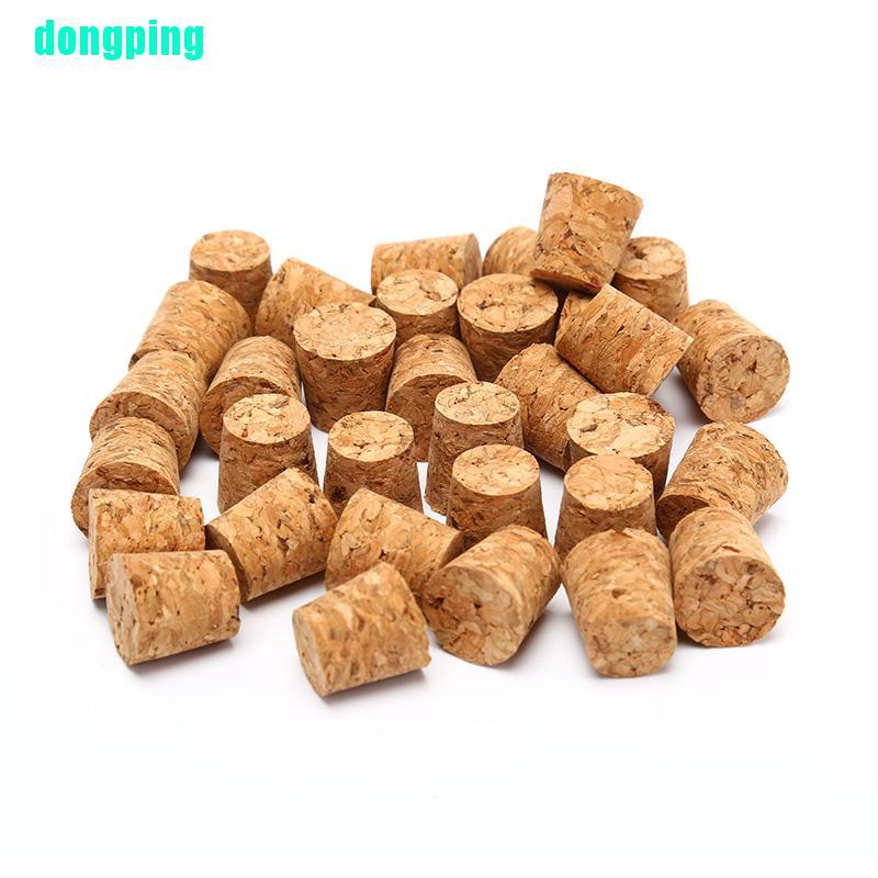 【COD】10pcs Tapered Natural Cork Bottle Stoppers Wine Corks Crafts