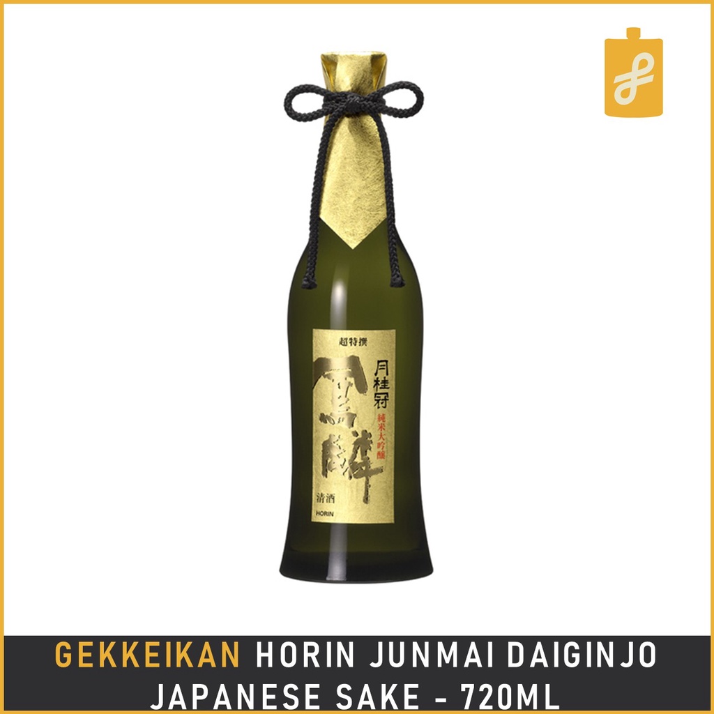 Gekkeikan Horin Junmai Daiginjo Japanese Sake Rice Wine 720mL Shopee
