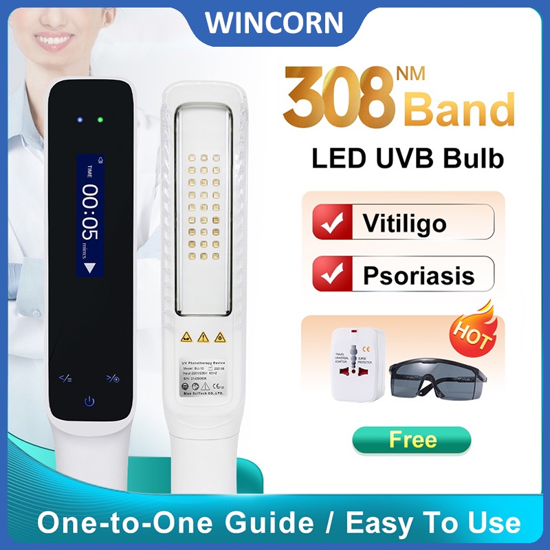 308nm UVB Phototherapy Instrument UV light for Psoriasis Vitiligo