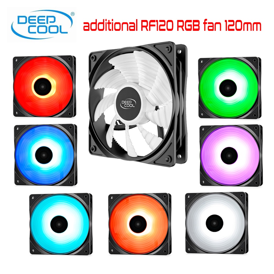 deepcool rf120 rgb 120mm fan Shopee Philippines