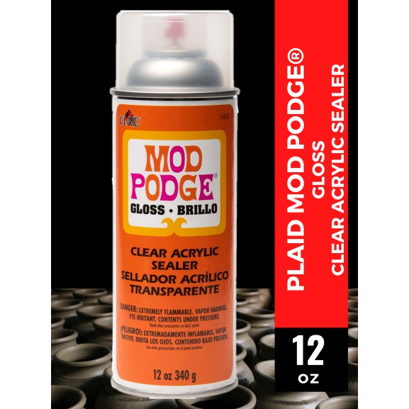 PLAID Mod Podge® GLOSS Acrylic Sealer (Waterbased Sealer, Glue, Finish