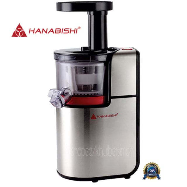 HANABISHI slow Juicer HSJ 1500 Shopee Philippines