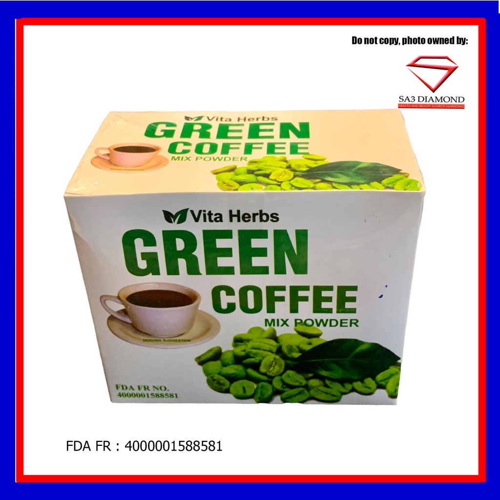 GREEN COFFEE VITA HERBS (NEW PACKAGING) Shopee Philippines