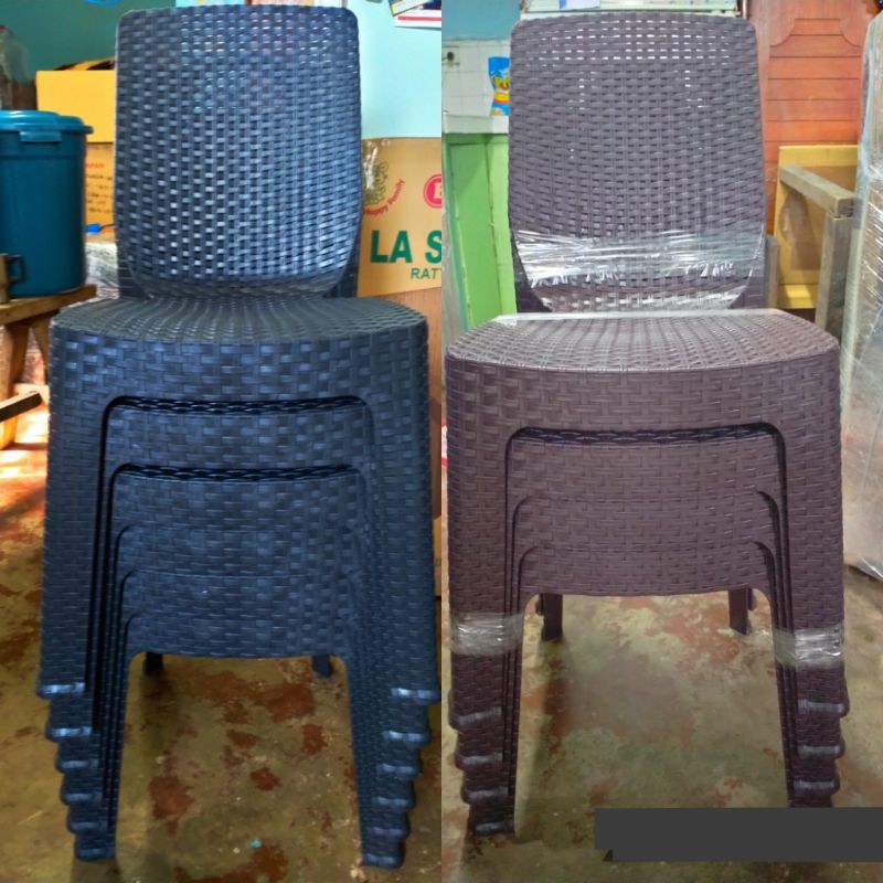 Dining Chairs and Stools(Rattan Based Design) Shopee Philippines