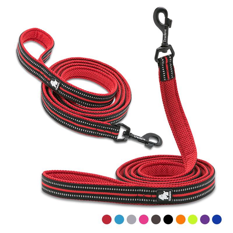 Truelove 200cm Dog Lead Leash Nylon Running Reflective Dog Training