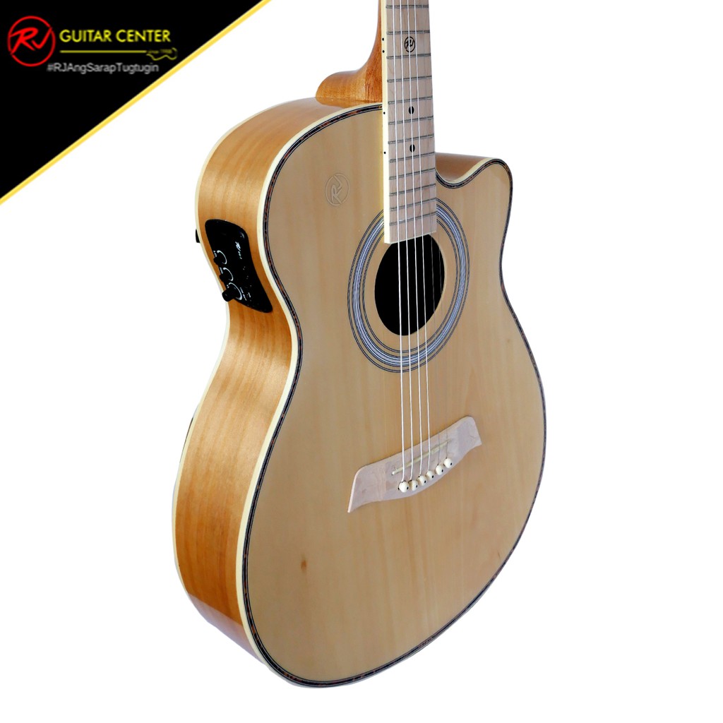 RJ Guitars RJ Professional Acoustics Natural Shopee Philippines