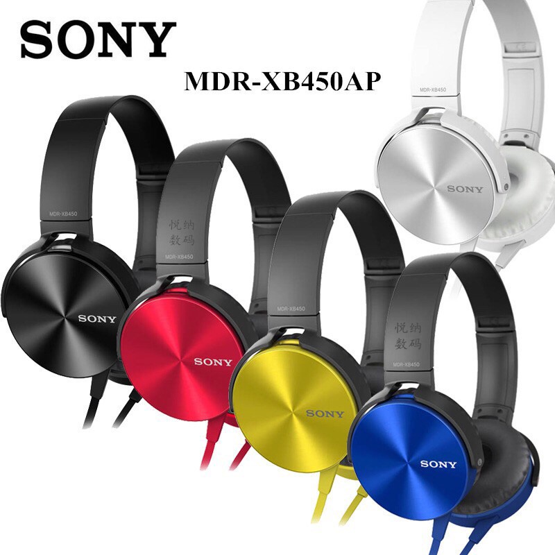 SONY MDRXB450 Extra Bass Headset Stereo Headphone Shopee Philippines