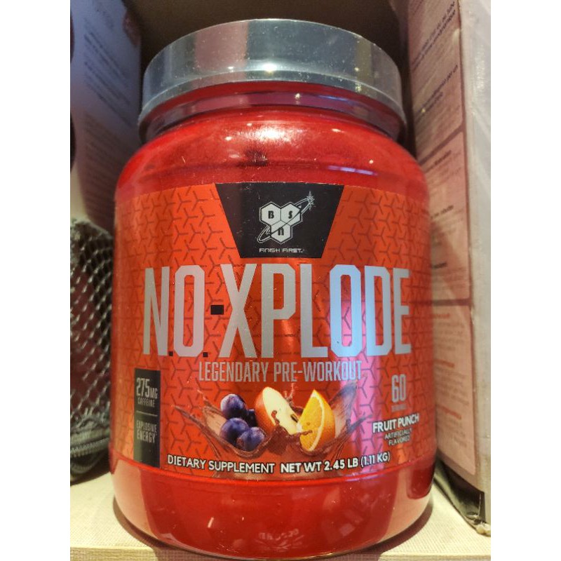 BSN NO Xplode 60 servings Preworkout N.O. Xplode Nitric Oxide Pre Workout Shopee Philippines
