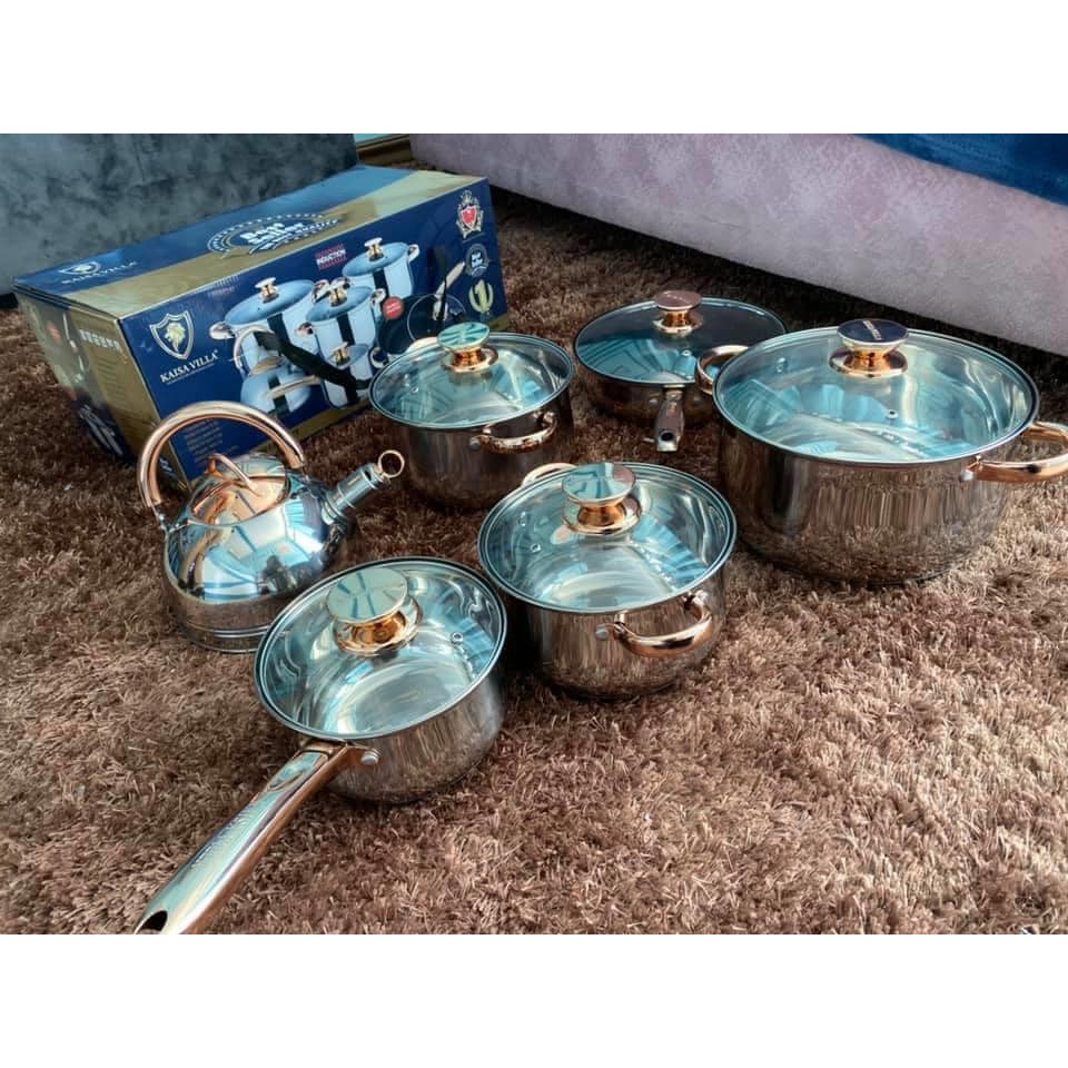 KAISA VILLA Cookware Set Shopee Philippines