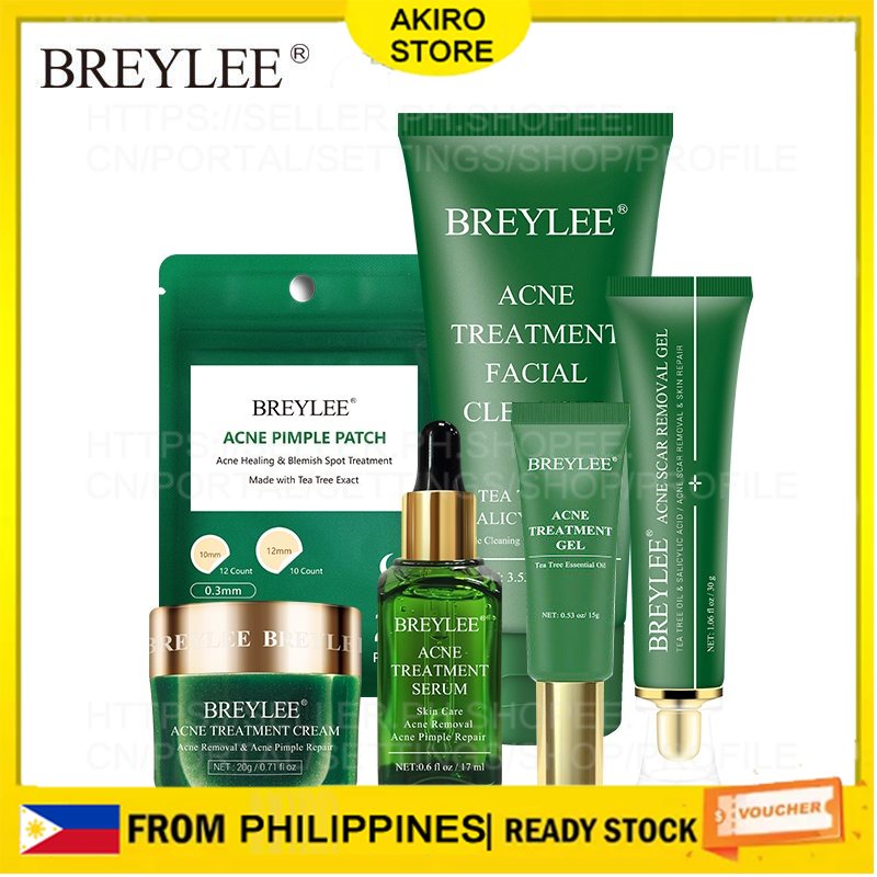 Breylee Acne (facial cleanser,acne scars removal gel ,serum cream acne