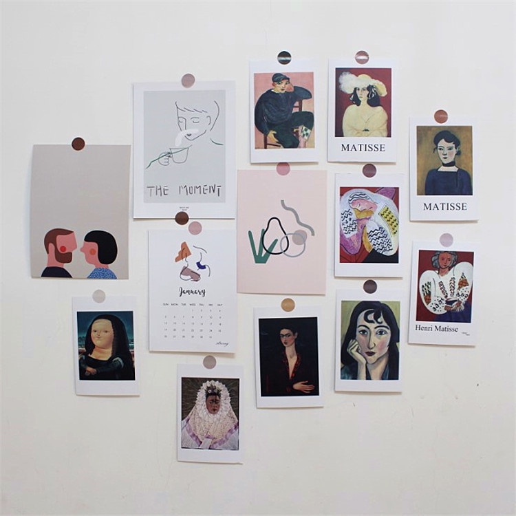 Ins Matisse Oil Painting Card Wall Decoration Shooting Props Card Shopee Philippines