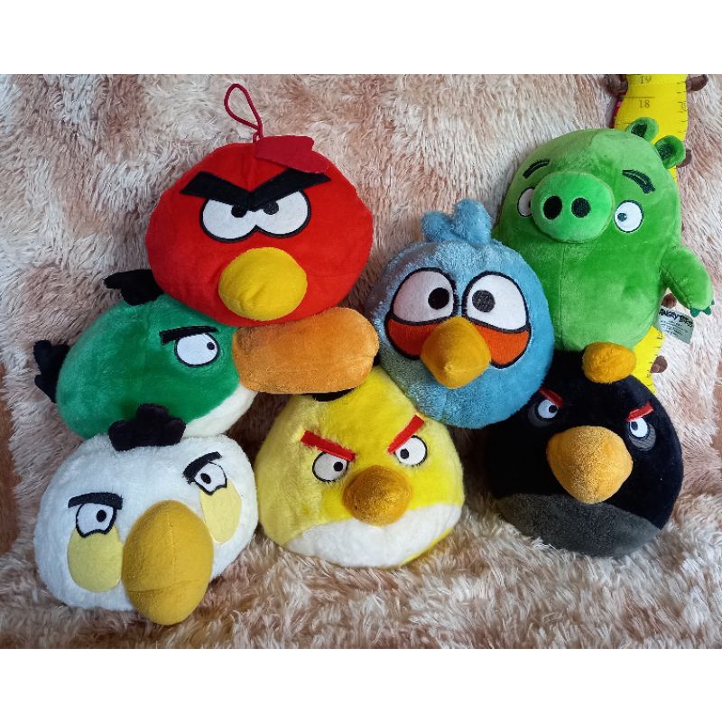 Angry birds stuffed toys preloved Shopee Philippines