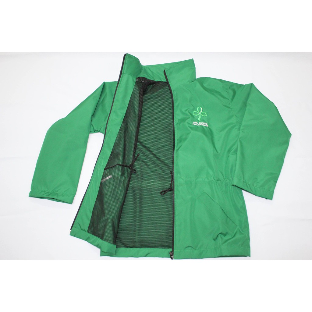 Girl Scout Girl Green Jacket with embroidered GSP logo Shopee Philippines