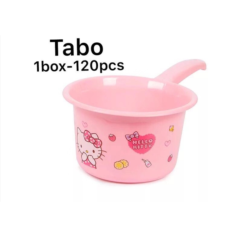 305 PLASTIC TABO HELLOKITTY PINK FOR RESTROOM AND KITCHEN Shopee