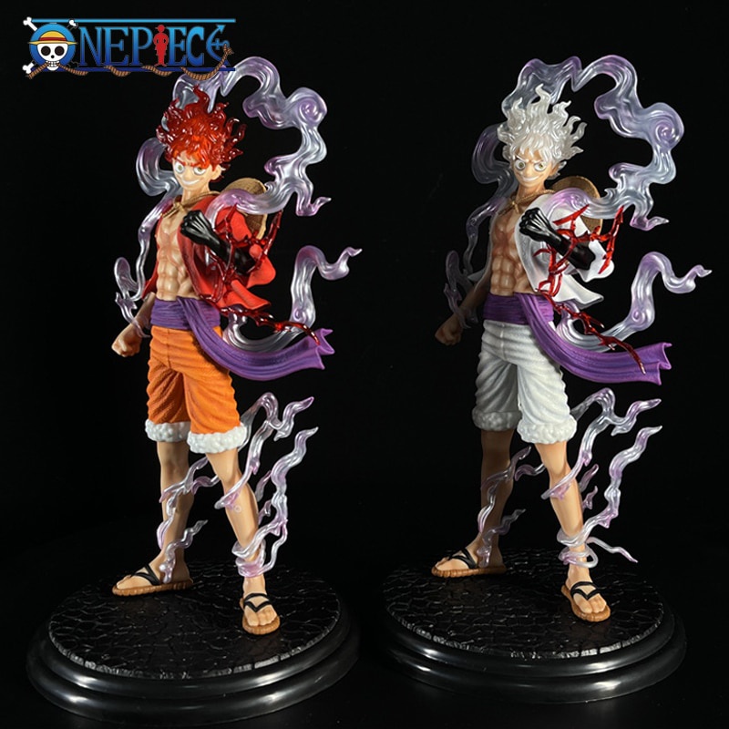 26cm Anime One Piece Figure Sun God Nika Gear 5 Luffy PVC Action