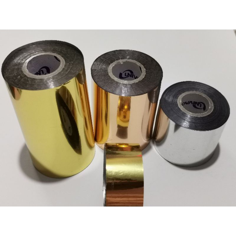 HOT STAMPING FOIL / HEAT TRANSFER FOIL FOR PAPER BASE MATERIAL Shopee