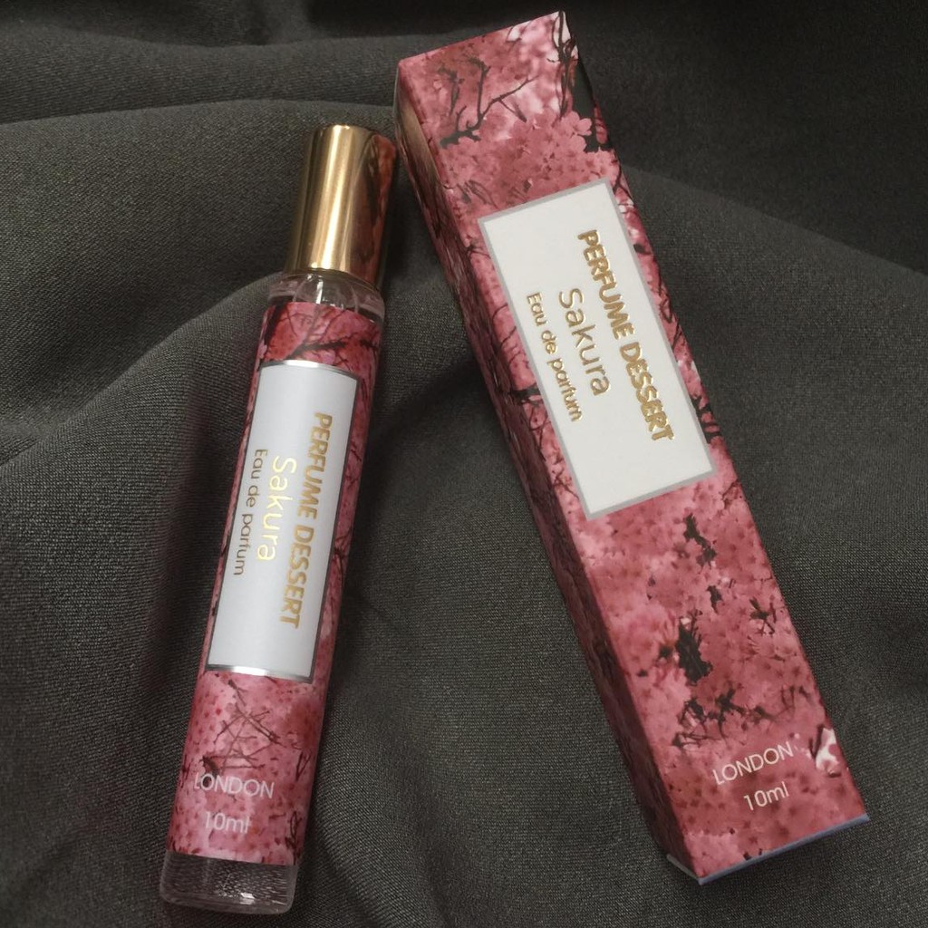 PERFUME DESSERT Best Seller SAKURA 10ML ( with free gift ) GOURMAND