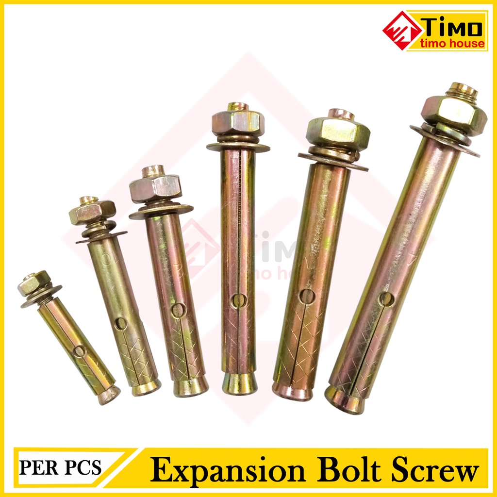 Dyna Bolt Expansion Bolt Expansion Screw 1/4 5/16 3/8 1/2 M6 M8 M10 M12
