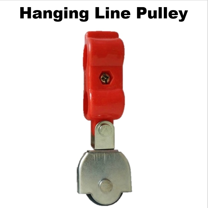 1pc Hanging Line Pulley Pulley Hanging Pulley Lifter Lifting