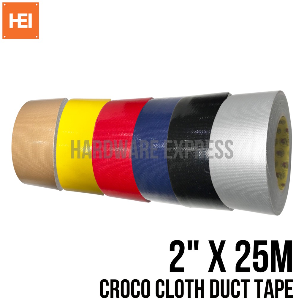 CROCODILE / Croco Cloth Duct Tape 2" x 25M Shopee Philippines
