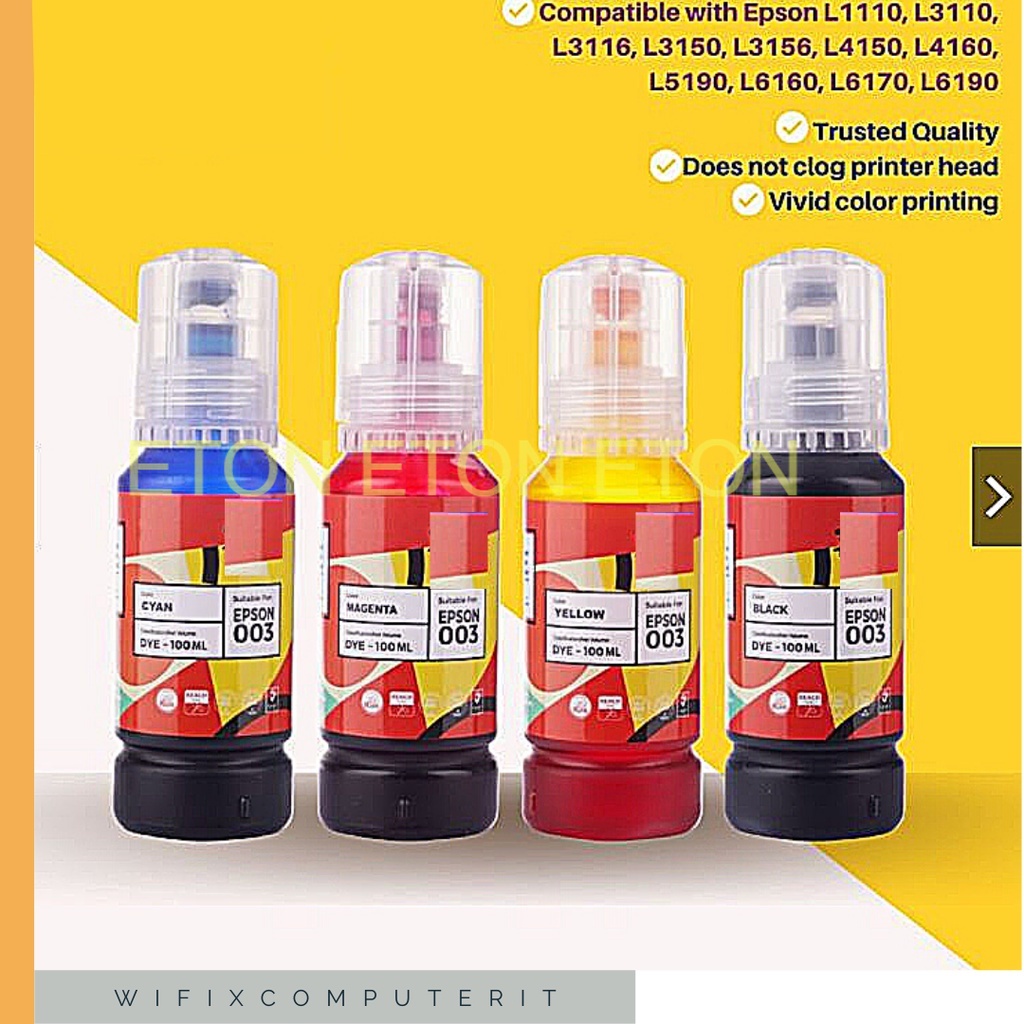 Ink for Epson Inkjet Printers, 70 ml Shopee Philippines