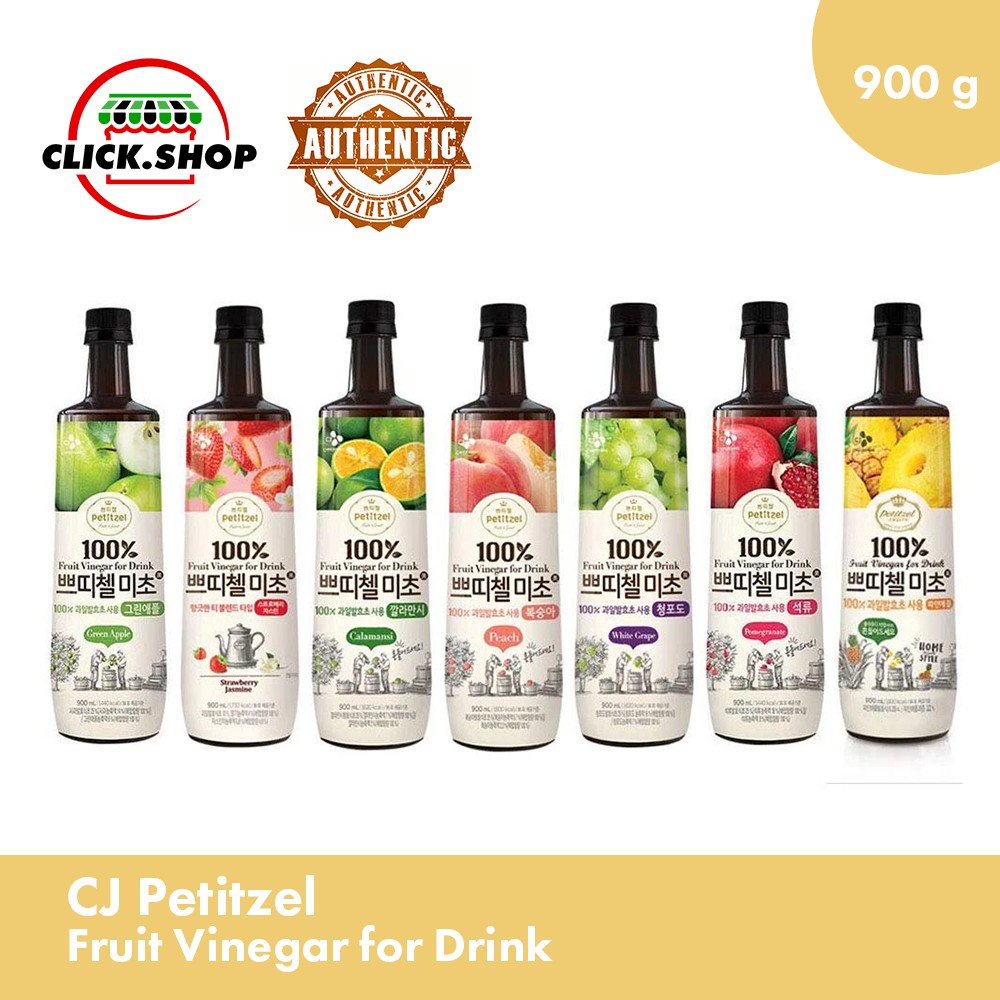 CJ Petitzel Micho Fruit Vinegar Drink 900ml [Korean Drink] Shopee