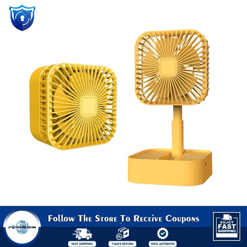 LINGPAN JY1129 Small Fan Electric Fans Desk Fan Mini Fan Charging Fan