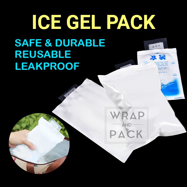 Reusable Ice Gel Pack cold ice packs blue gel ice bag breastmilk ice