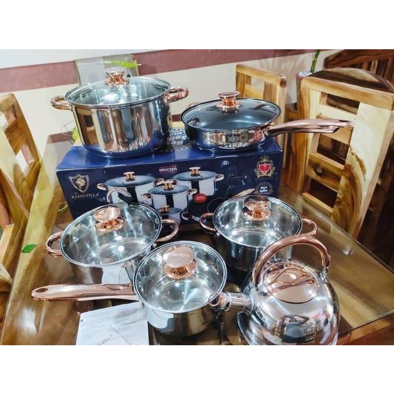 KAISA VILLA COOKWARE SET Shopee Philippines