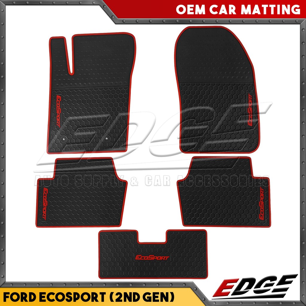 Ford ECOSPORT 20142020 Premium Rubber Matting 5pcs/set // car mat