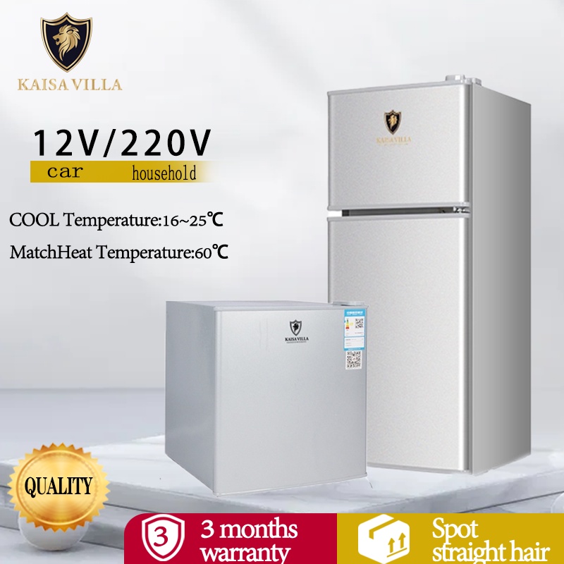 Kaisa Villa Refrigerator 45L 48L Refrigerated Two Door Direct Cool