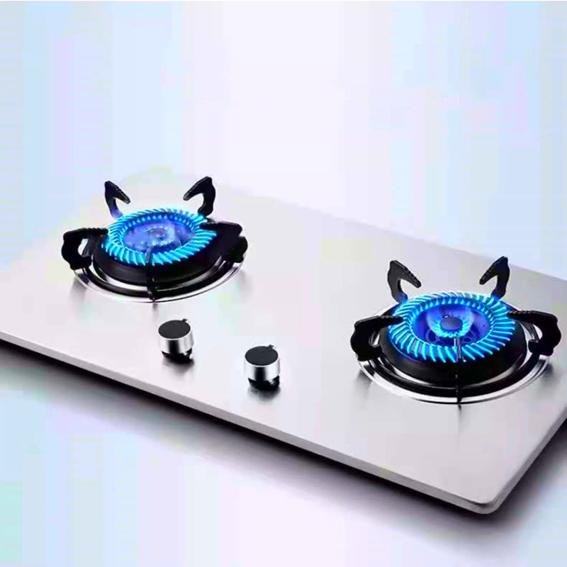 gas stove embedded natural gas liquefied gas stainless steel large gas