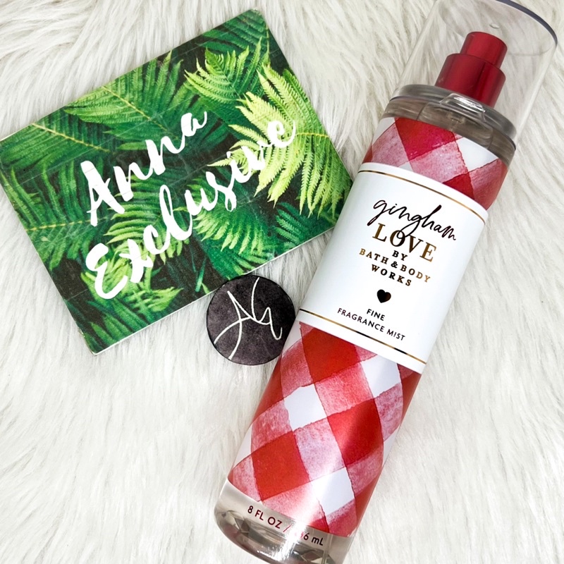 Authentic Bath & Body Works GINGHAM LOVE Fine Fragrance Mist Shopee