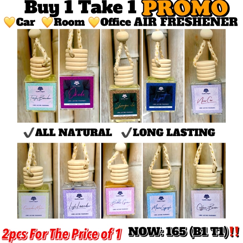 BUY 1 TAKE 1 of Your Choice E&B Hanging Diffuser Car and Room Air
