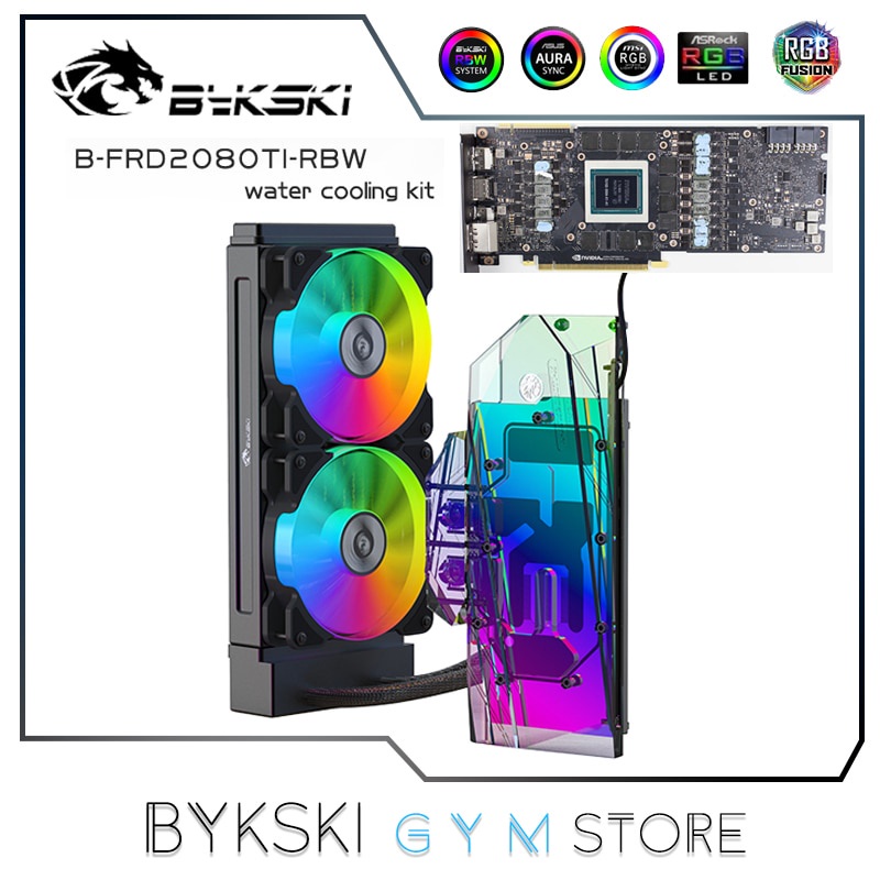 Bykski AIO GPU Cooler RGB For AMD Radeon RX5700/RX5700 XT Graphics