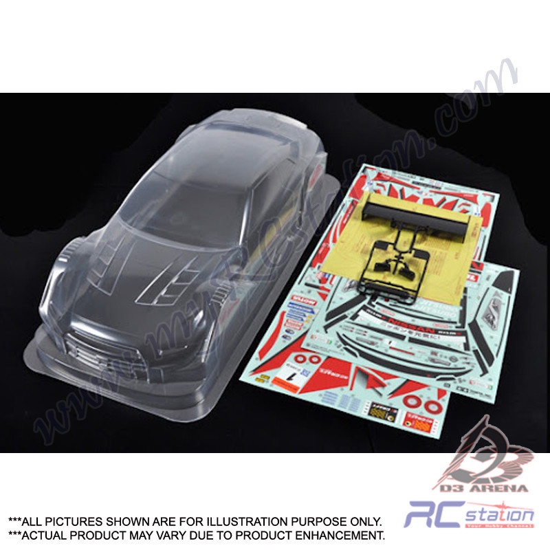 Tamiya Body Shell 51584 1/10 RC Motul Autech GTR Body Parts Set