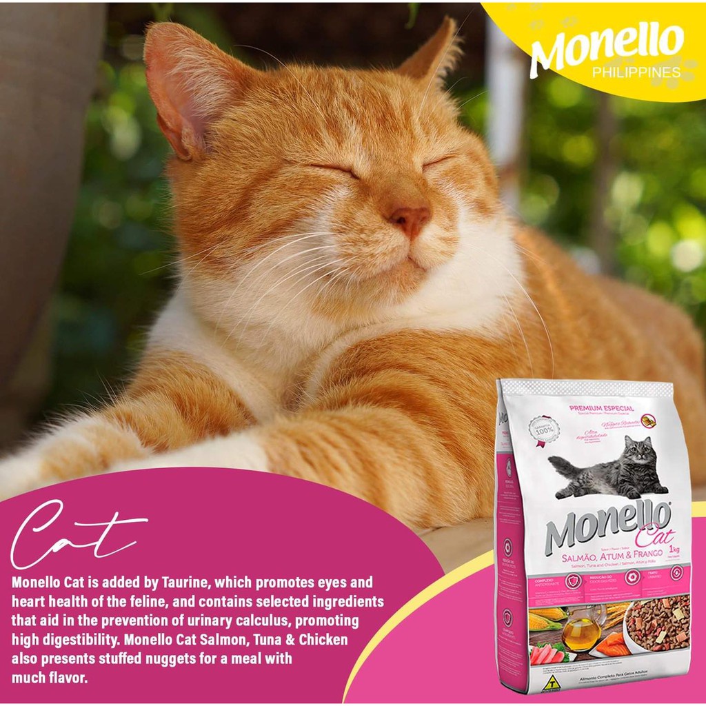Monello Cat and Kitten Food 1kg (Original Packaging) Shopee Philippines
