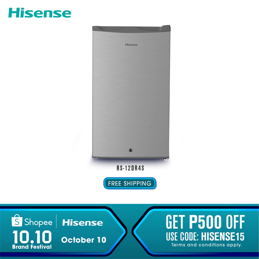Hisense 3.2 CU.FT. Single Door and Direct Cooling Personal Refrigerator