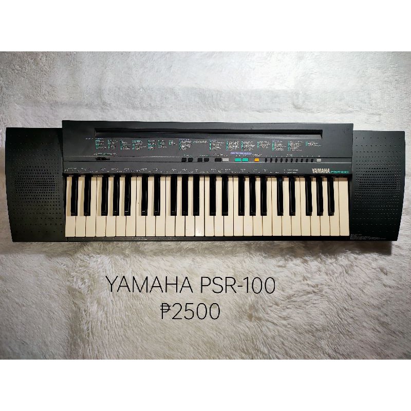 YAMAHA PSR100, YAMAHA PIANO KEYBOARD, 2NDHAND/ USED Shopee Philippines