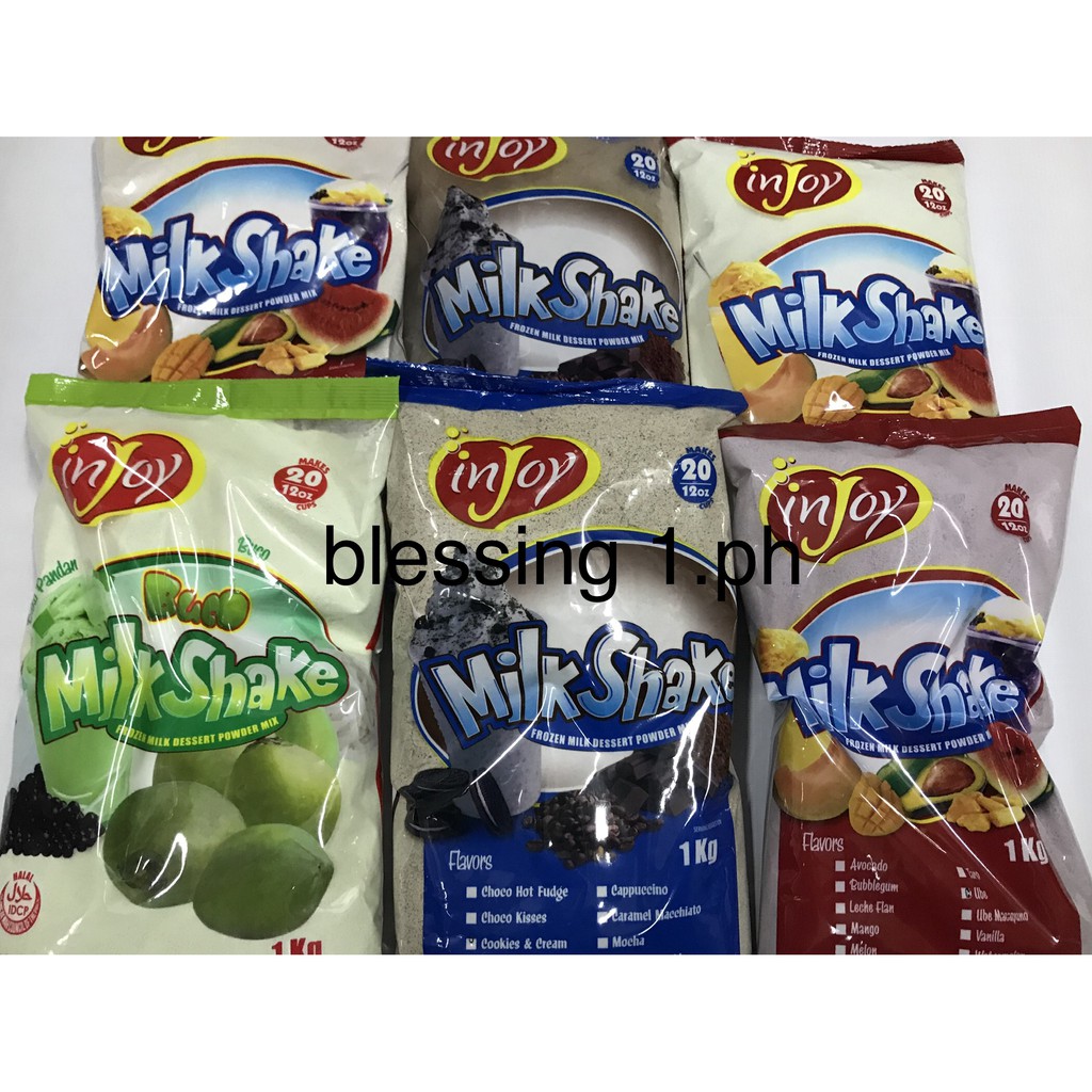 InJoy Milk Shake Powder Category A Shopee Philippines