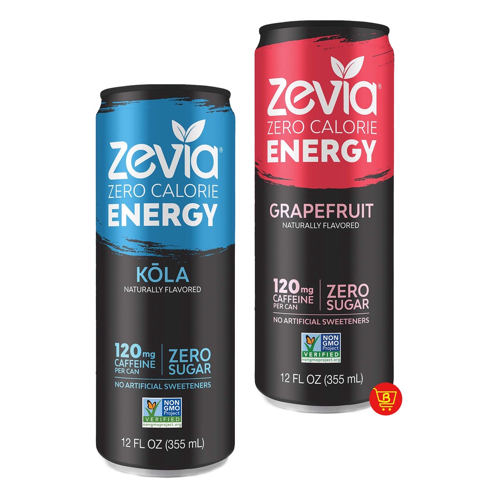 Zevia Zero Calorie Energy Drink 355ml Shopee Philippines