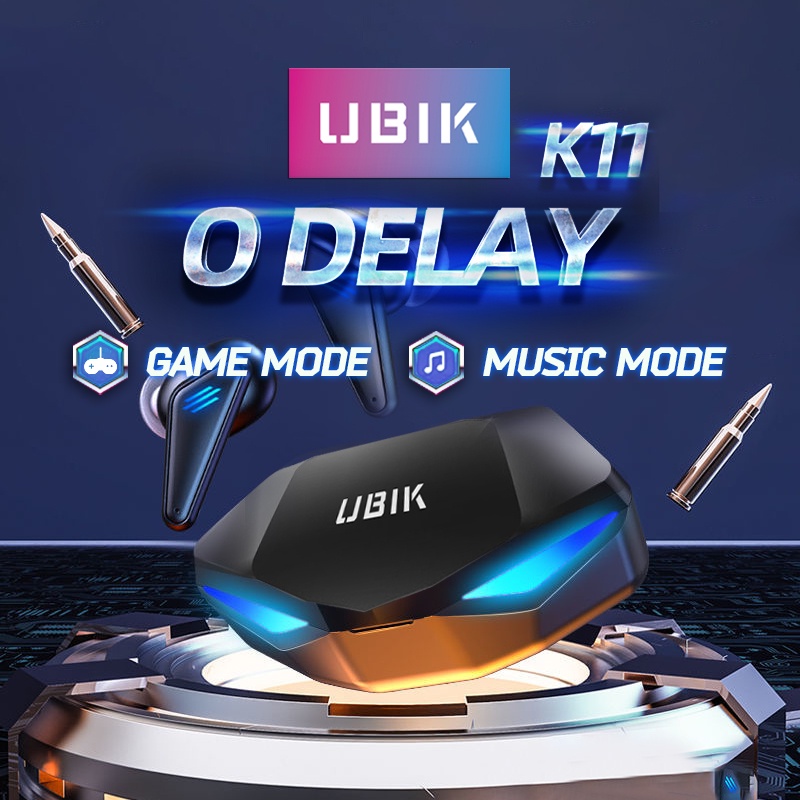 UBIK K11 Bluetooth Headset Dual Mode Gaming Headset InEar Ultra Long