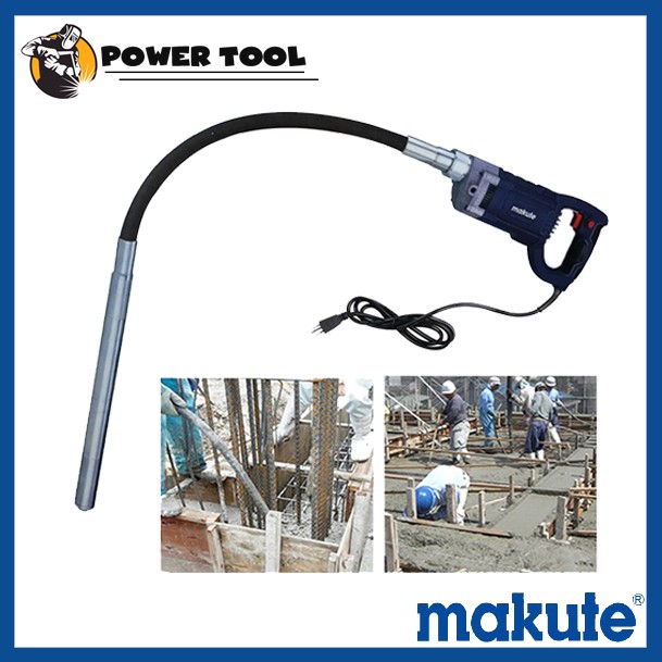 960W Concrete Vibrators Electric Cement Soil Mixer 3/4 HP Heavy Duty