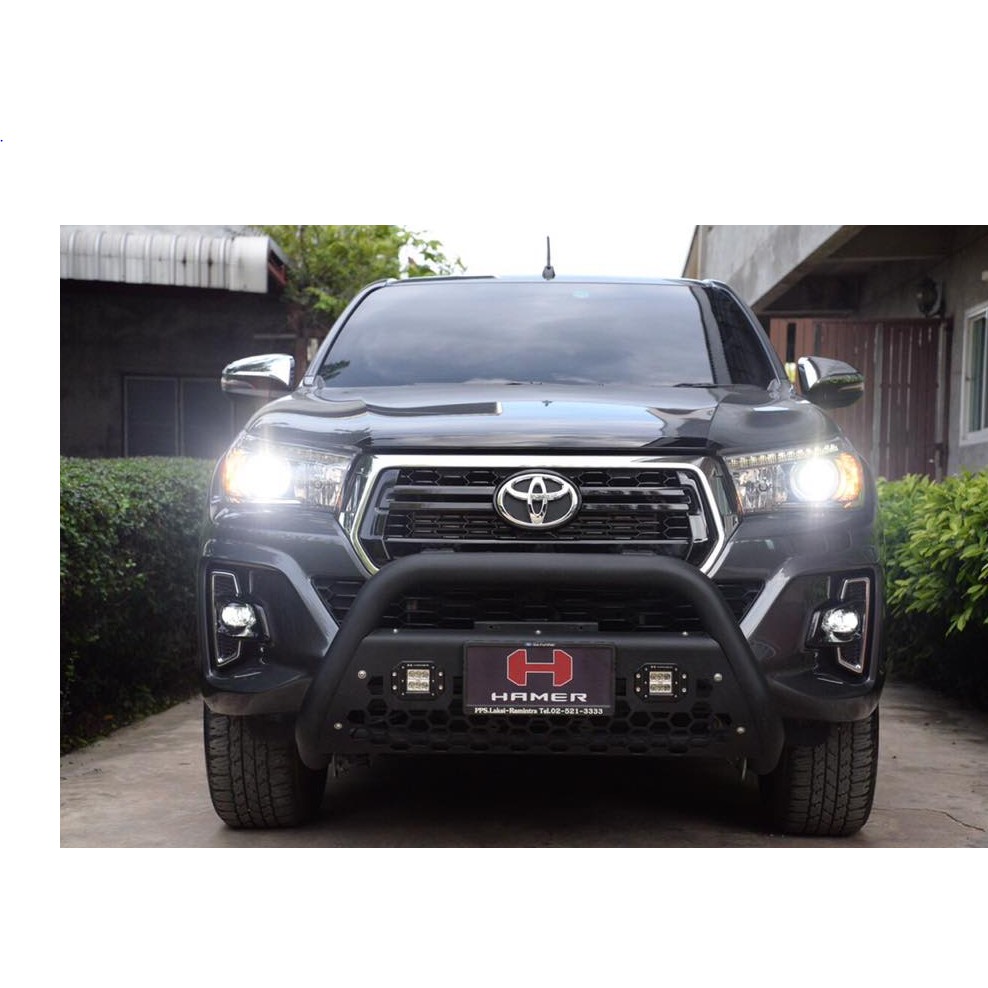 Toyota Hilux CONQUEST ROCCO 20152023 HAMER NUDGE BAR BULL BAR HARD