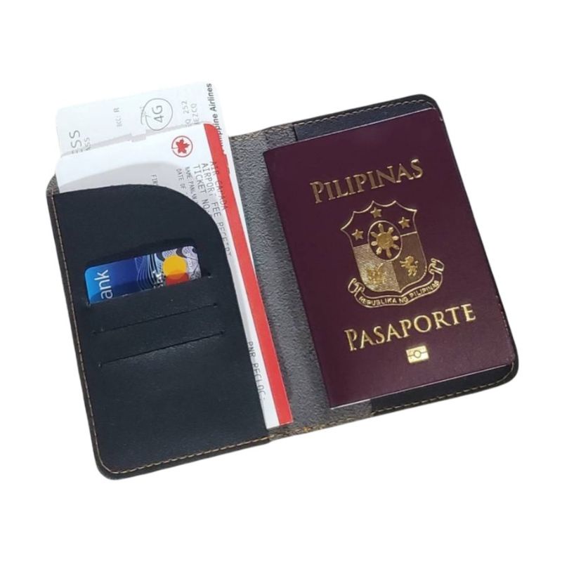 Personalized Leather Passport Holder Shopee Philippines