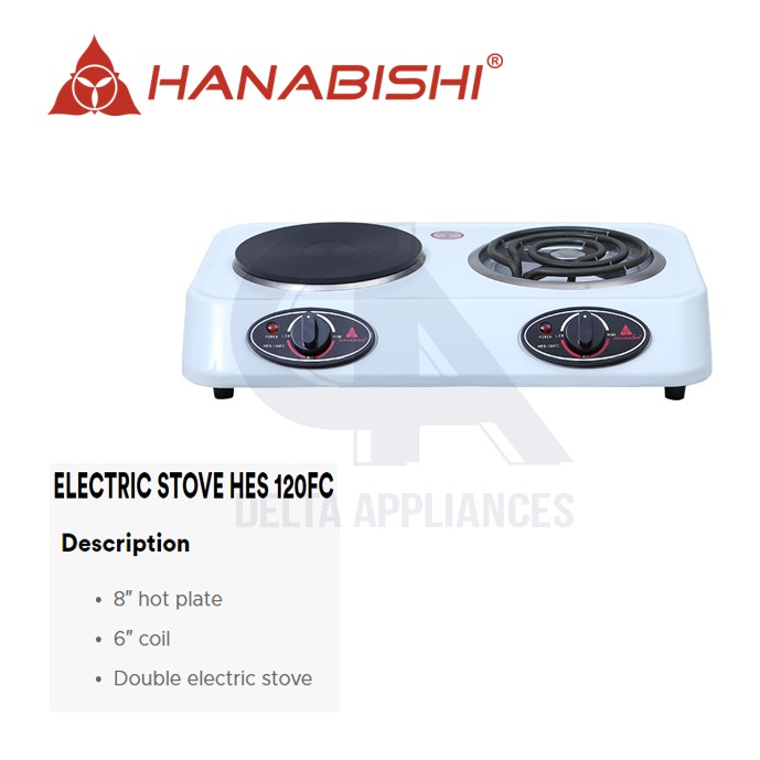 Hanabishi HES 120FC Electric Stove Shopee Philippines