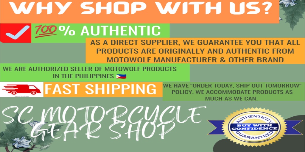 SC MOTORCYCLE GEAR SHOP, Online Shop Shopee Philippines
