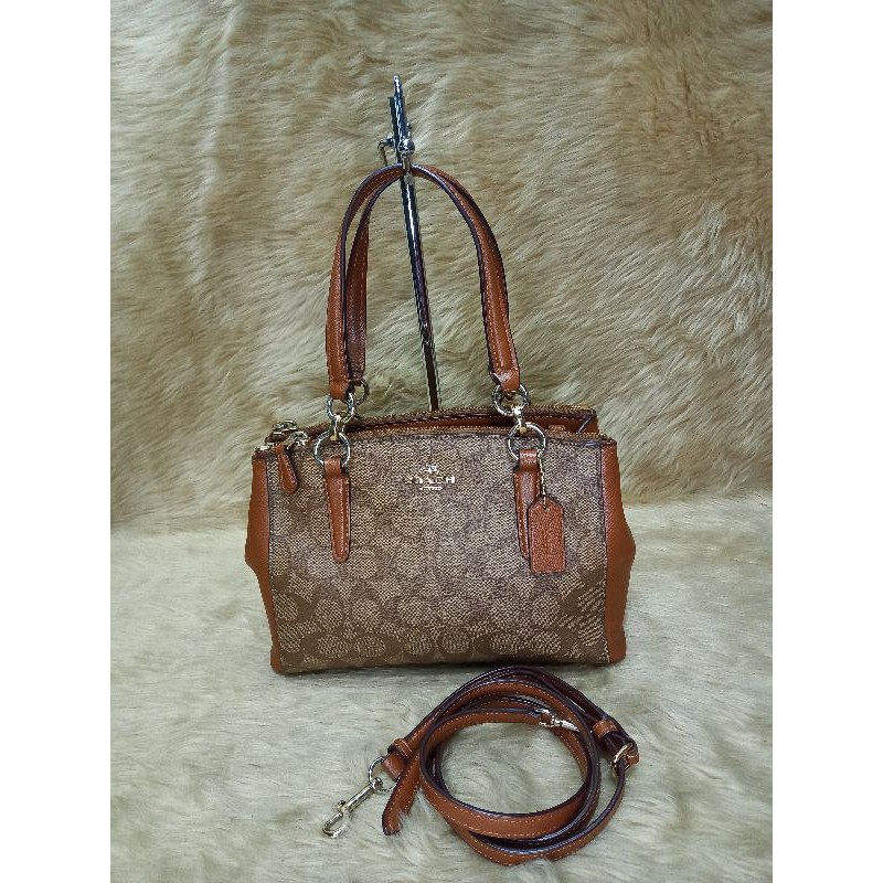 Authentic Coach Signature 2way Bag Shopee Philippines