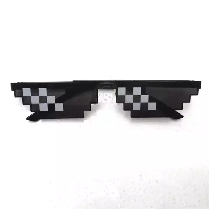 Game Goggles Glasses Thug Life 8Bit MLG Pixelated Sunglasses players
